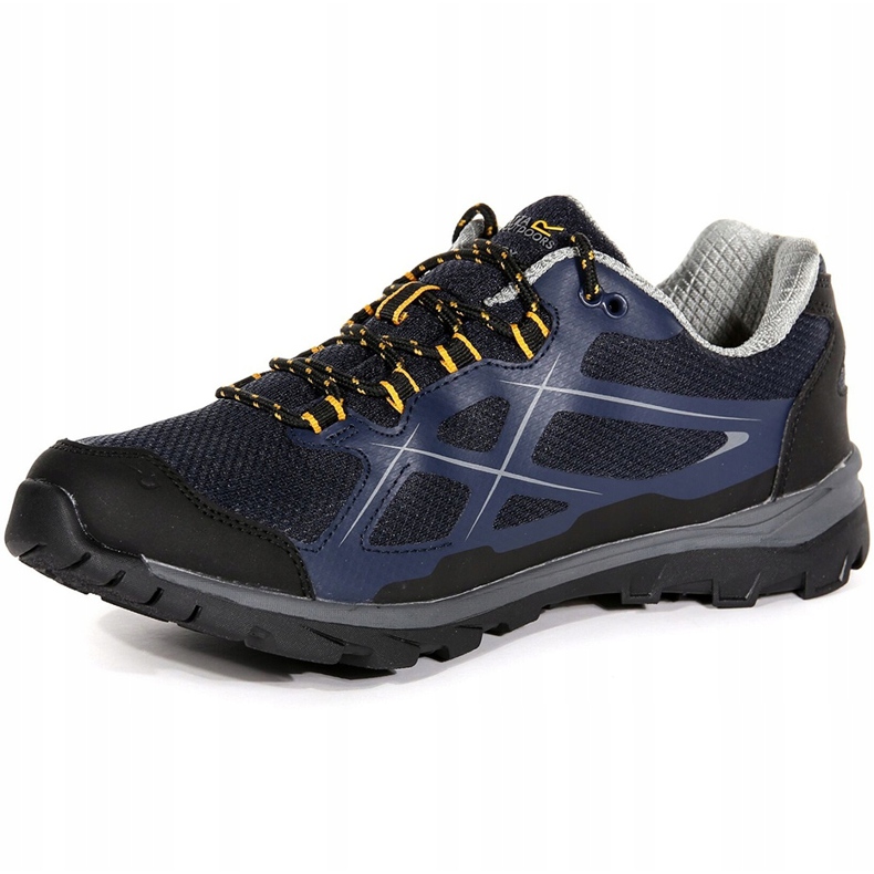 Regatta Kota Low M RMF489 21 kengät musta laivastonsininen oranssi 2