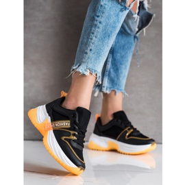 SHELOVET Lenkkarit Mesh -muoti -kengillä musta 1