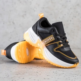 SHELOVET Lenkkarit Mesh -muoti -kengillä musta 2