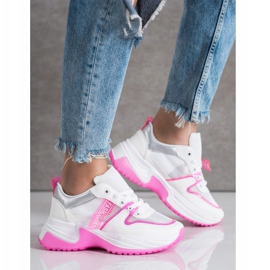 SHELOVET Lenkkarit Mesh -muoti -kengillä valkoinen 1