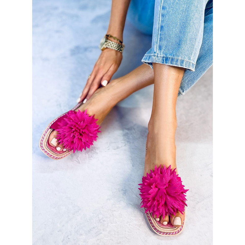 Tossut fuksiakukilla 35-218 Plum Red vaaleanpunainen 2