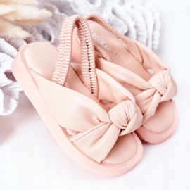 FR1 Lasten sandaalit, joissa on vaaleanpunainen purukumi 2