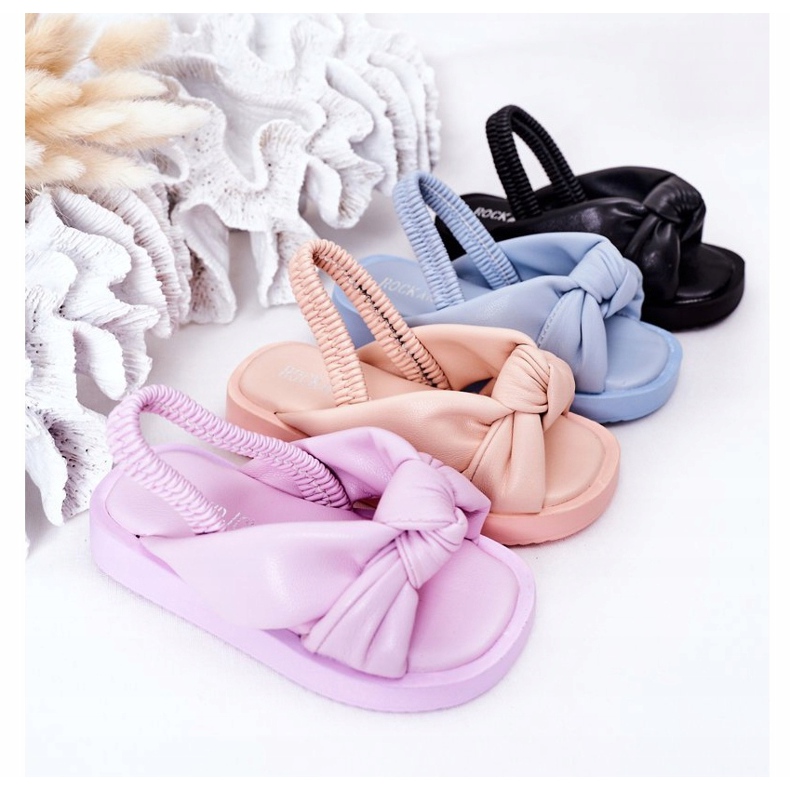 FR1 Lasten sandaalit, joissa on vaaleanpunainen purukumi 1