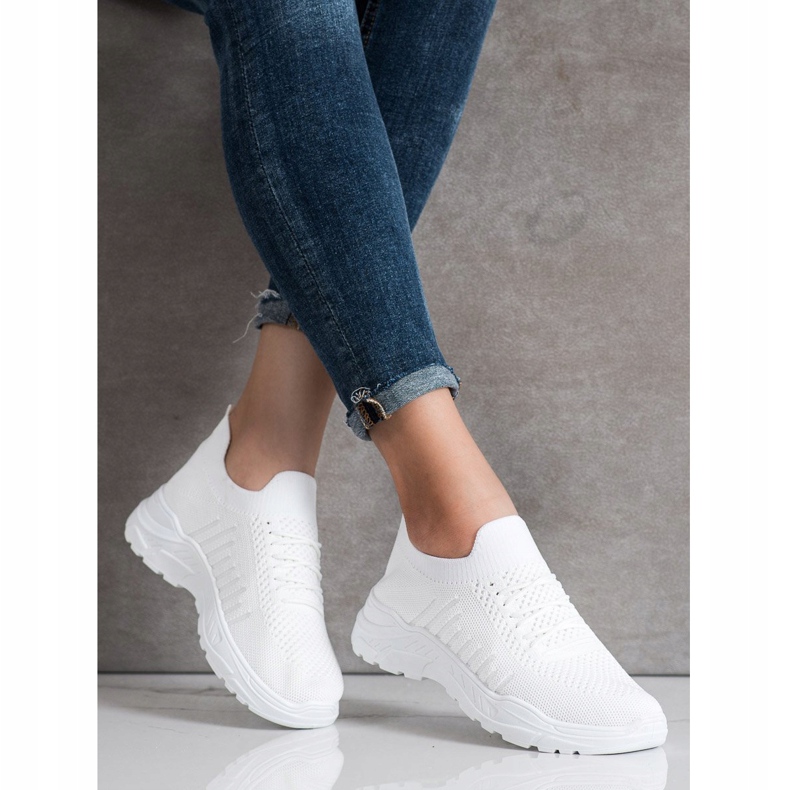 Sweet Shoes Casual Slip On lenkkarit valkoinen 1