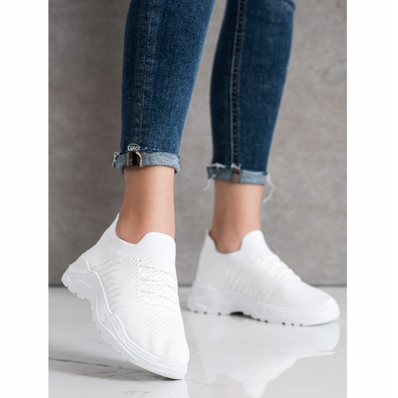 Sweet Shoes Casual Slip On lenkkarit valkoinen 2