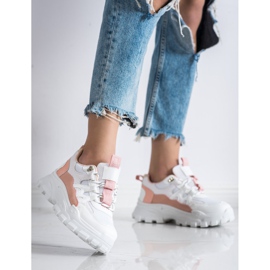 SHELOVET Fahionin valkoiset lenkkarit valkoinen 2