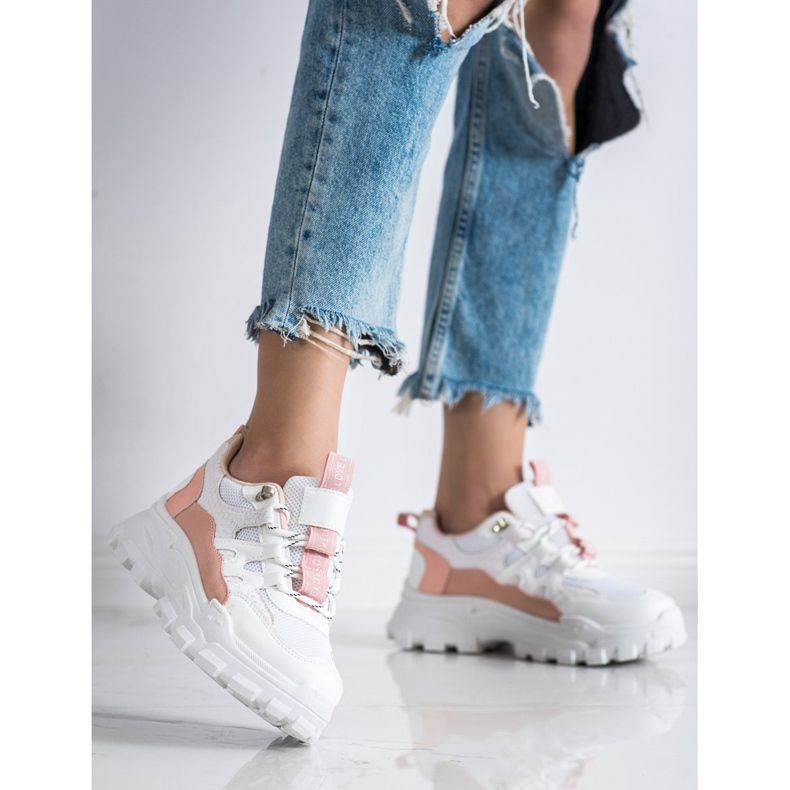 SHELOVET Fahionin valkoiset lenkkarit valkoinen 2