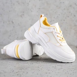 SHELOVET Tyylikkäät valkoiset lenkkarit valkoinen 1