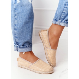 Espadrillot olkipohjassa Lu Boo Beige 1