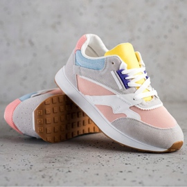 SHELOVET Värikkäät urheilukengät vaaleanpunainen monivärinen 1