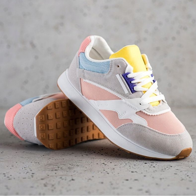 SHELOVET Värikkäät urheilukengät vaaleanpunainen monivärinen 1