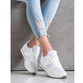 SHELOVET Mesh -urheilukengät valkoinen 2