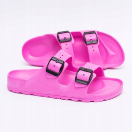 Flameshoes Naisten vaaleanpunaiset puutarhatossut vaaleanpunainen 2