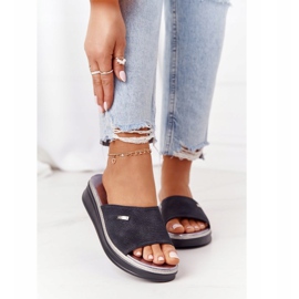 Musta tossut Wedge Sergio Leone SK042 1