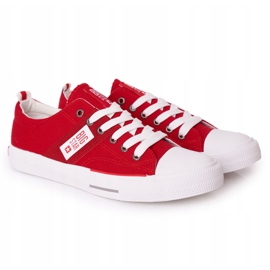 Miesten Big Star HH174040 punaiset lenkkarit punainen 5