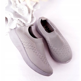 EVE Lasten urheilukengät Slip-On harmaa koulumatka 1