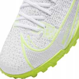 Nike Mercurial Vapor 14 Academy Tf CV0978 107 jalkapallokengät hopea 4