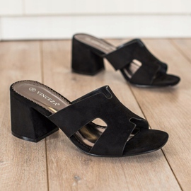 VINCEZA tossut musta 2