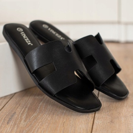 Rennot mustat VINCEZA -tossut 1