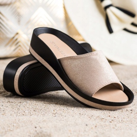 Rennot VINCEZA -tossut beige 1