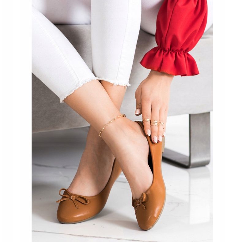 Diamantique Klassiset ballerinat ruskea 1