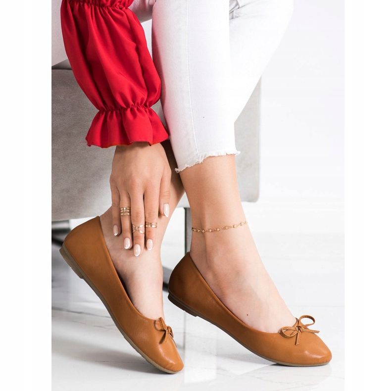 Diamantique Klassiset ballerinat ruskea 2