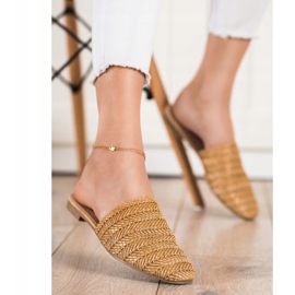 SHELOVET Olki -tossut ruskea 2