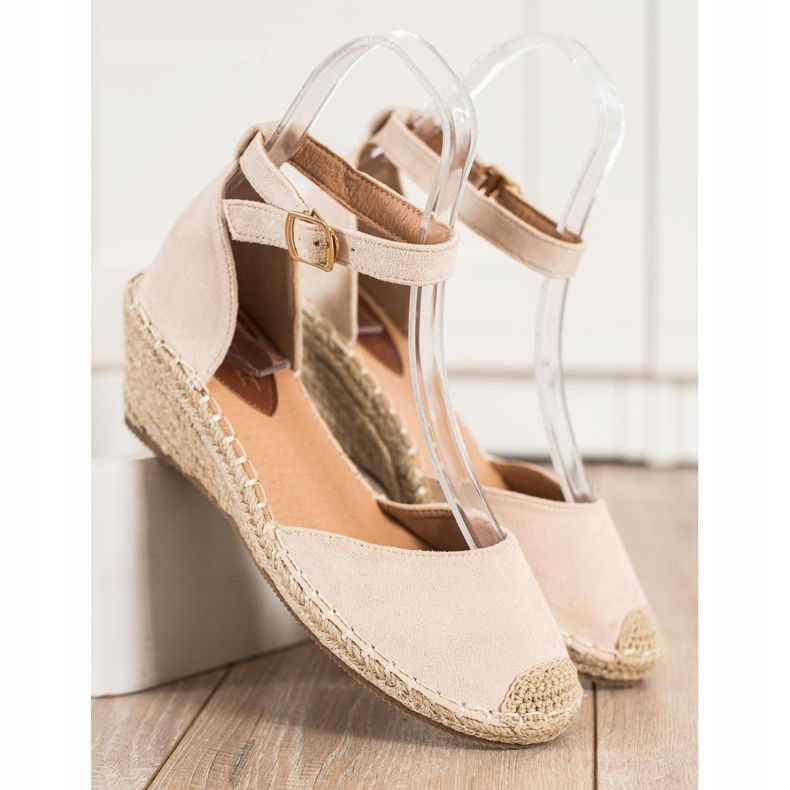 SHELOVET Kiila -espadrillit beige 2
