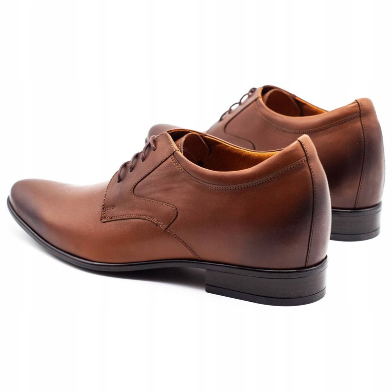 Olivier Miesten muodolliset kengät P11 lisäävät katettua kiilaa ruskea 4