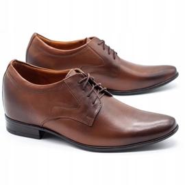 Olivier Miesten muodolliset kengät P11 lisäävät katettua kiilaa ruskea 1