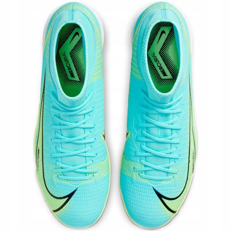 Nike Mercurial Superfly 8 Academy Tf CV0953 403 jalkapallokengät vihreä 1