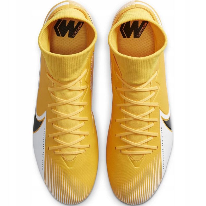 Nike Mercurial Superfly 7 Academy Sg Pro Ac M BQ9141 801 jalkapallokengät monivärinen keltainen 1