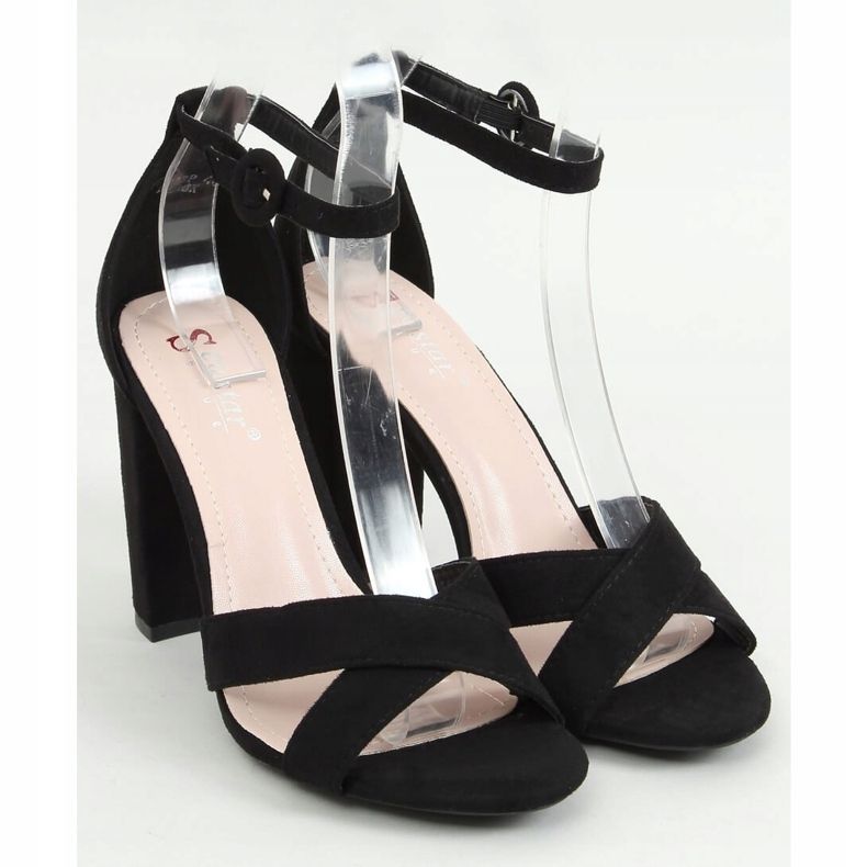 Mustat sandaalit postitse TU133P Black 1