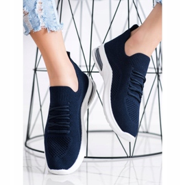 Diamantique Tummansiniset urheilukengät laivastonsininen sininen 2