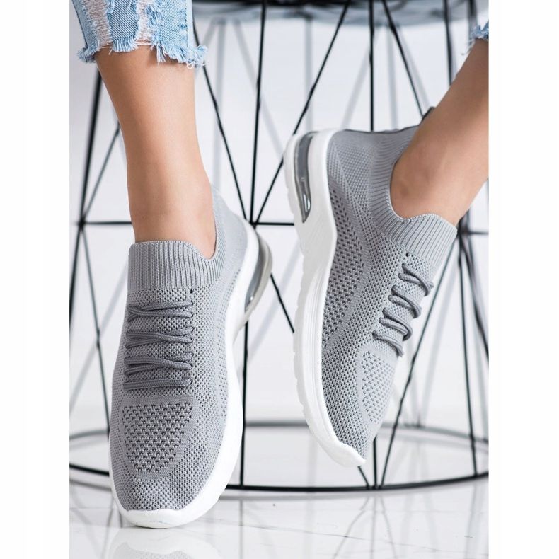 Diamantique Harmaat urheilukengät 2