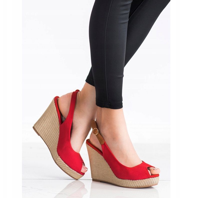 Goodin Korkeakorkoiset sandaalit punainen 1