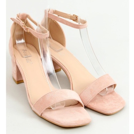 Matalakorkoiset sandaalit vaaleanpunainen X503-21SA-2 Vaaleanpunainen 1