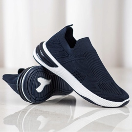 SHELOVET Avoimet Slip-on lenkkarit tummansininen sininen 1