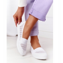 Avoimet Slip-On Valkoiset Chillout-lenkkarit valkoinen 2