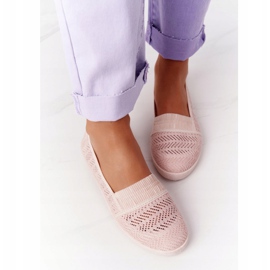 Openwork Slip-On Pink Chillout Tennarit vaaleanpunainen 2