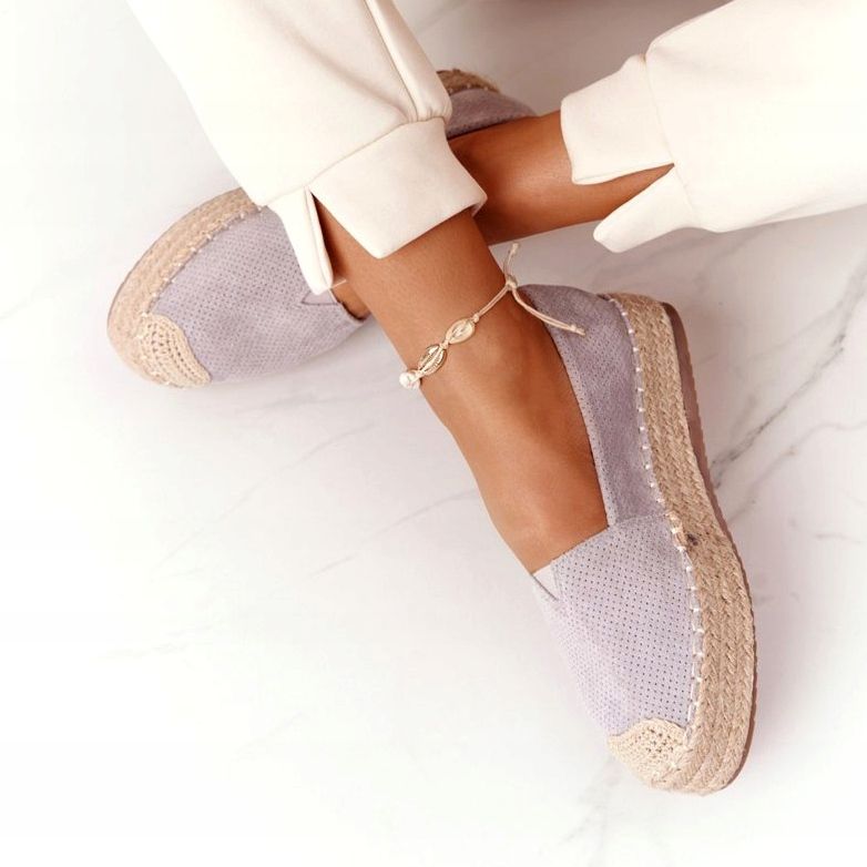 Espadrillit olkilavalla BL1922 Grey Highway harmaa 3