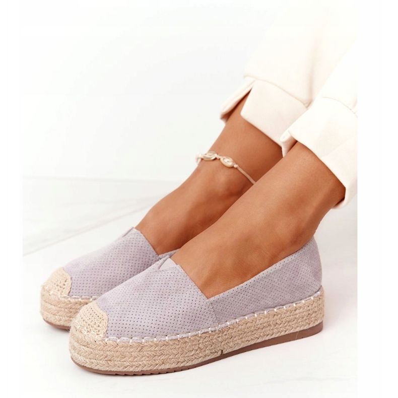 Espadrillit olkilavalla BL1922 Grey Highway harmaa 1