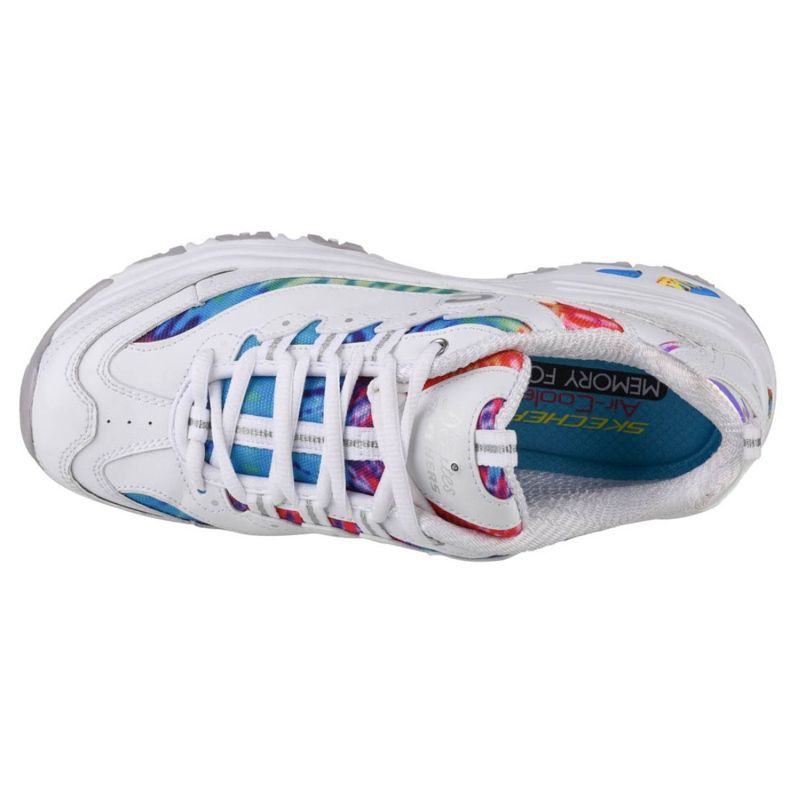 Skechers D'Lites Summer Fiesta W 149015-WMLT valkoinen musta 2
