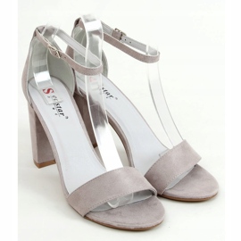 Harmaat sandaalit postissa AF03P Harmaa 1