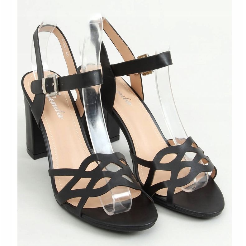 Musta S-863 Mustat korkokengät 1