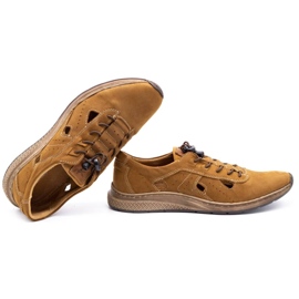 Olivier Miesten urheilukengät 7075L ruskea 1