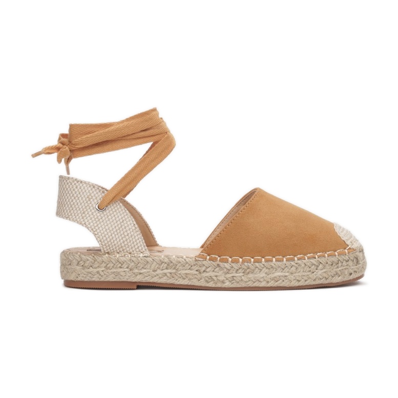 Naisten Espadrille-sandaalit 2331-68-kameli beige 3