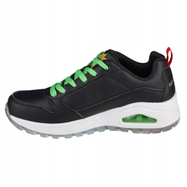 Skechers Uno Rugged-You're A Mean One W 155326-BKMT musta vihreä keltainen 1