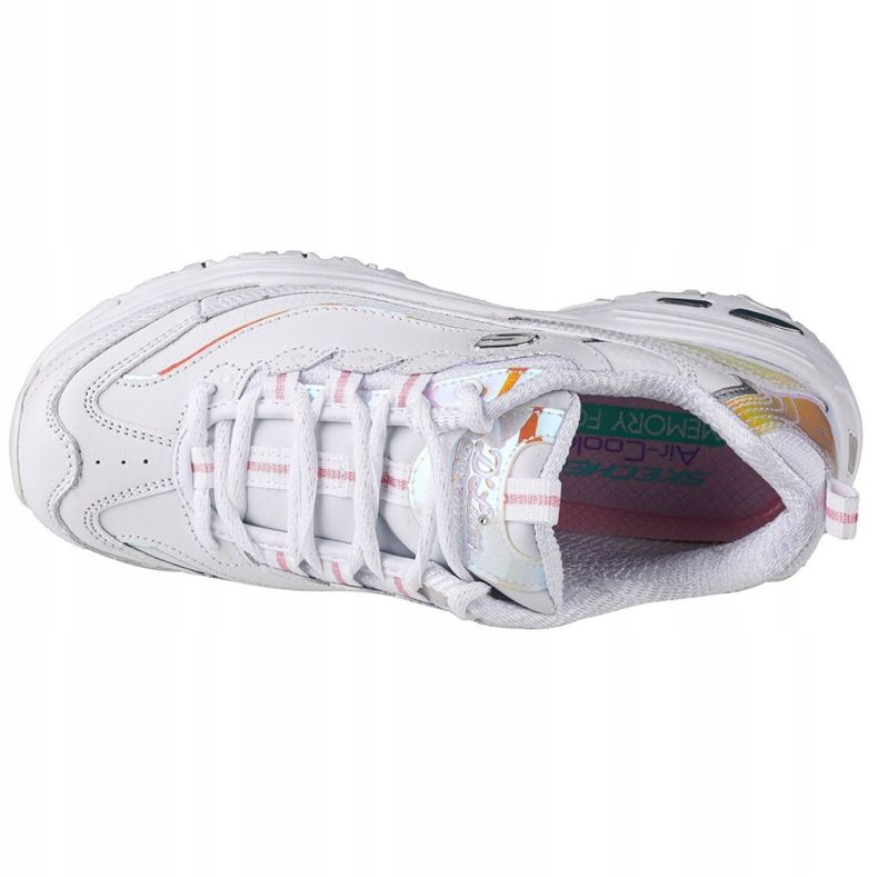 Skechers D'Lites Pearly Glow W 149142-WHT Kengät valkoinen 2