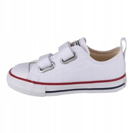 Converse Chuck Taylor All Star 2V Ox Jr 769029C valkoinen tummansininen 1